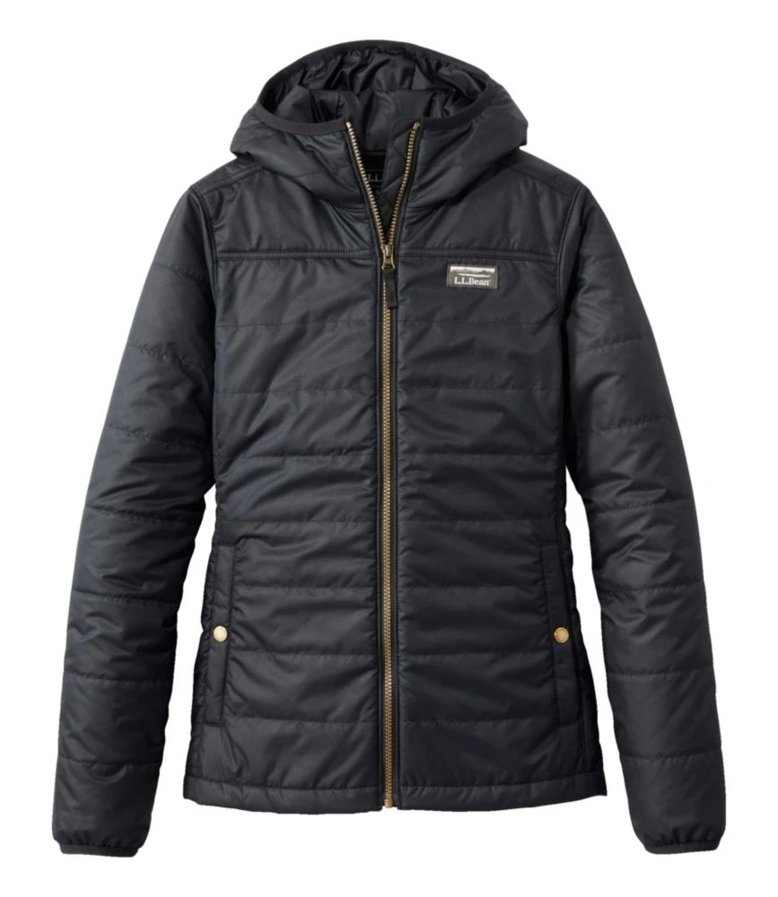 L.L.Bean Women's Mountain Classic Puffer Hooded Jacket